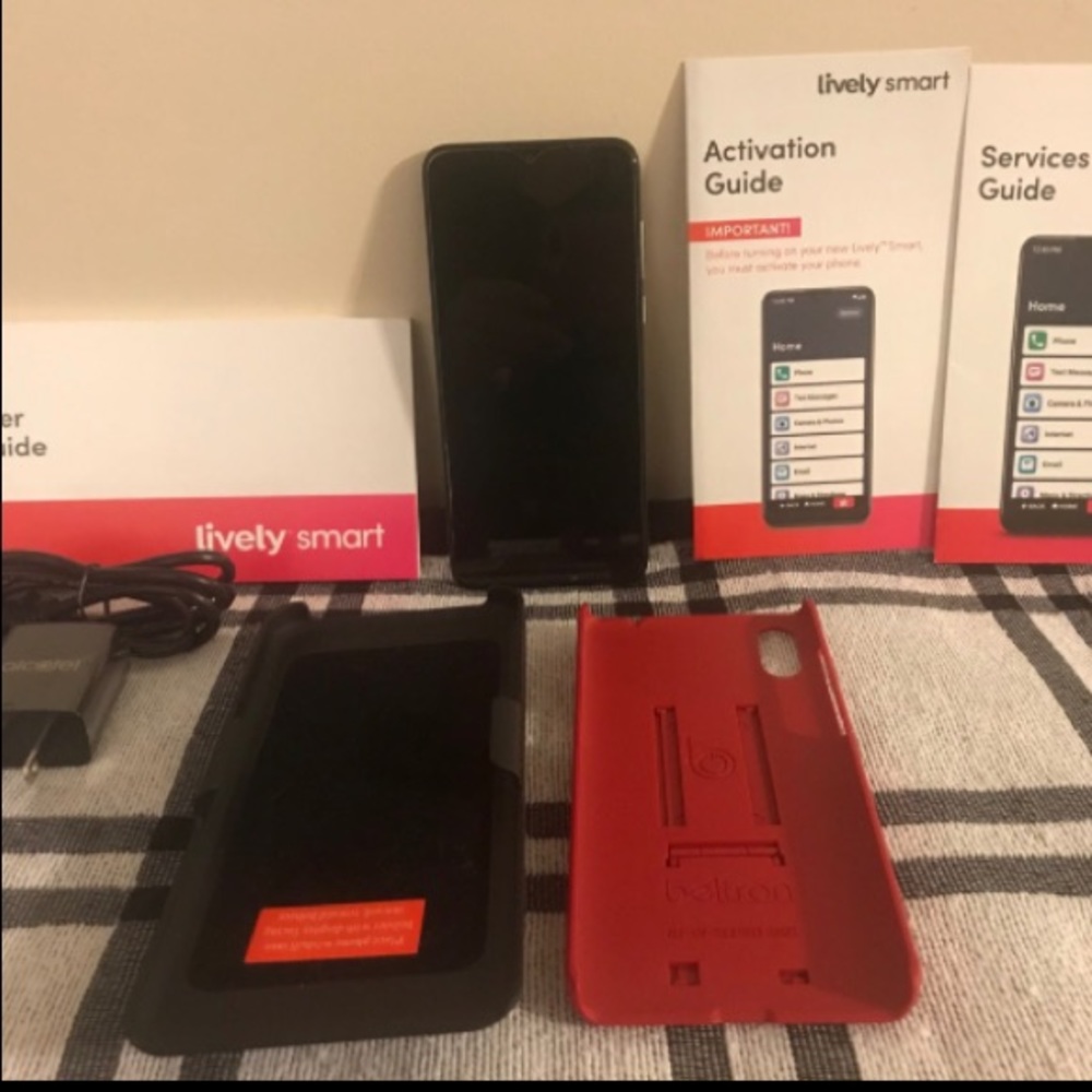 Lively Smart 3~Smartphone For Seniors & Accessories